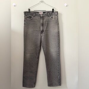 Levi's Men's Washed Grey Straight Jeans